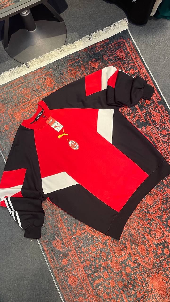 دورس 3 نخ پنبه اث میلان قرمز سفید (وارداتی)