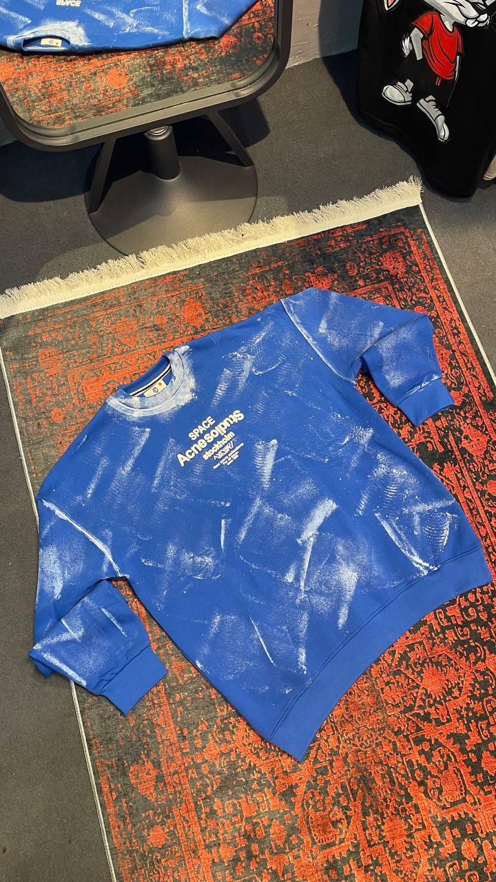 دورس 3 نخ پنبه SPACE آبی(وارداتی)